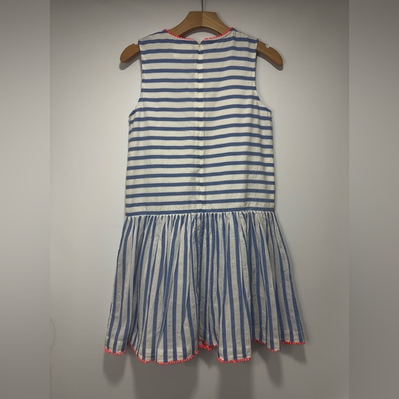 Boden girl Striped Sleeveless Dress with Flared Skirt - Picture 2 of 10